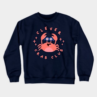 Clever Crab Club Crewneck Sweatshirt